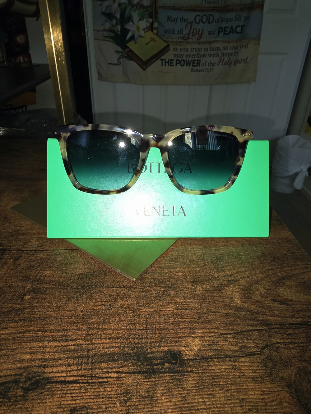 Bottega Veneta Brown Tortoiseshell Sunglasses w/COA #BVO251SA - Picture 2 of 12